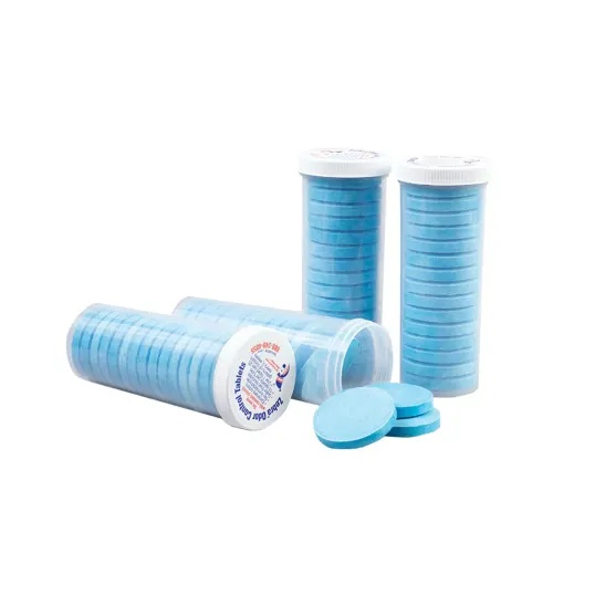 Picture of XOCT25 Zebra Tablets Zebra Skimmers Odor Control Tablets Tube Of 15 Tablets